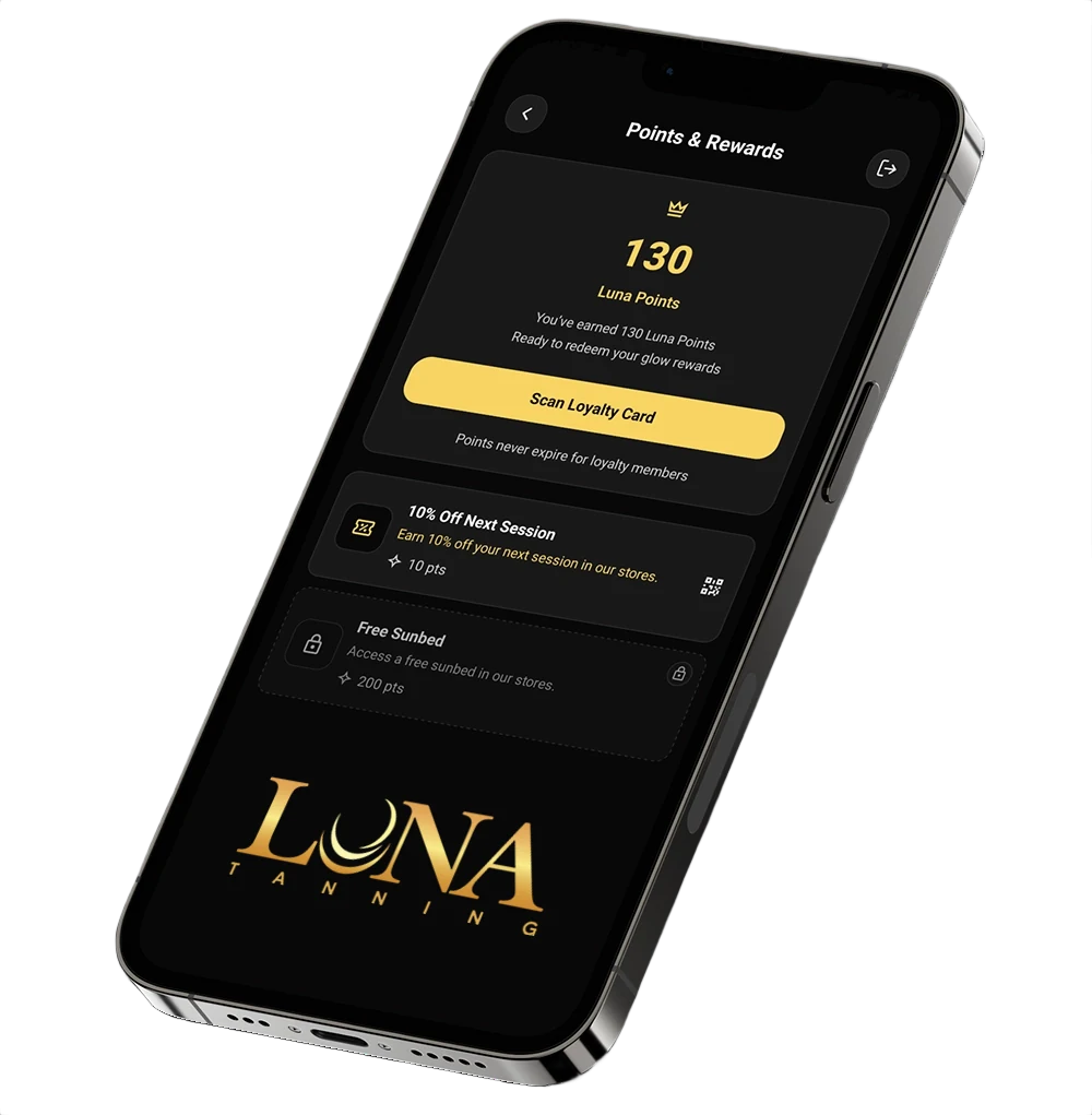 Loyalty Programe Luna Tanning New