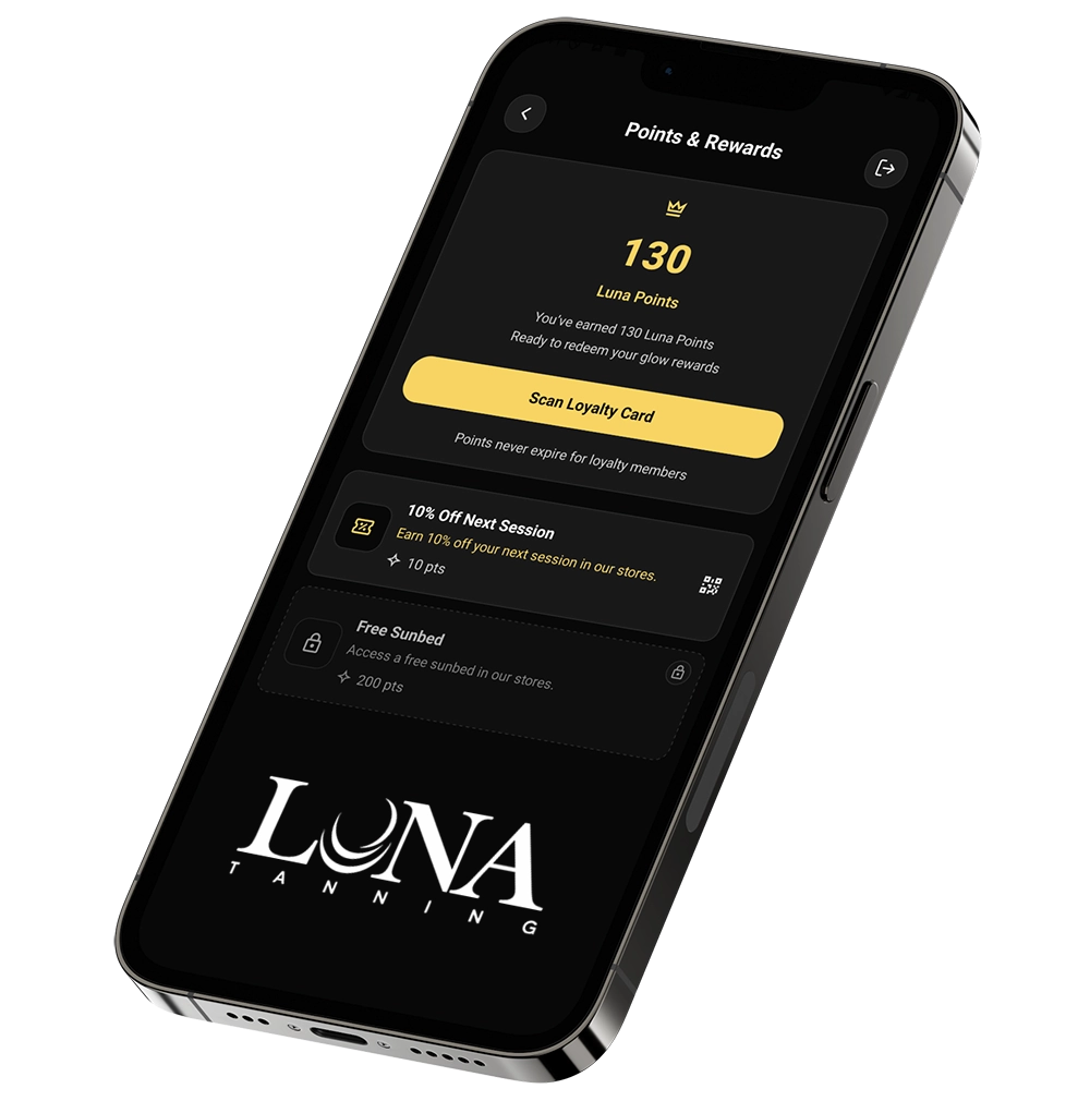 Loyalty Programe Luna Tanning